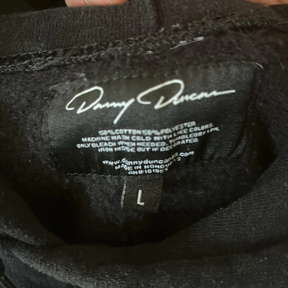 Danny Duncan I Love Hot Moms Black Hoodie Size Large - Picture 4 of 7